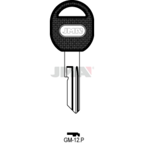 Chei Otel Plastic Negru GM-12.P